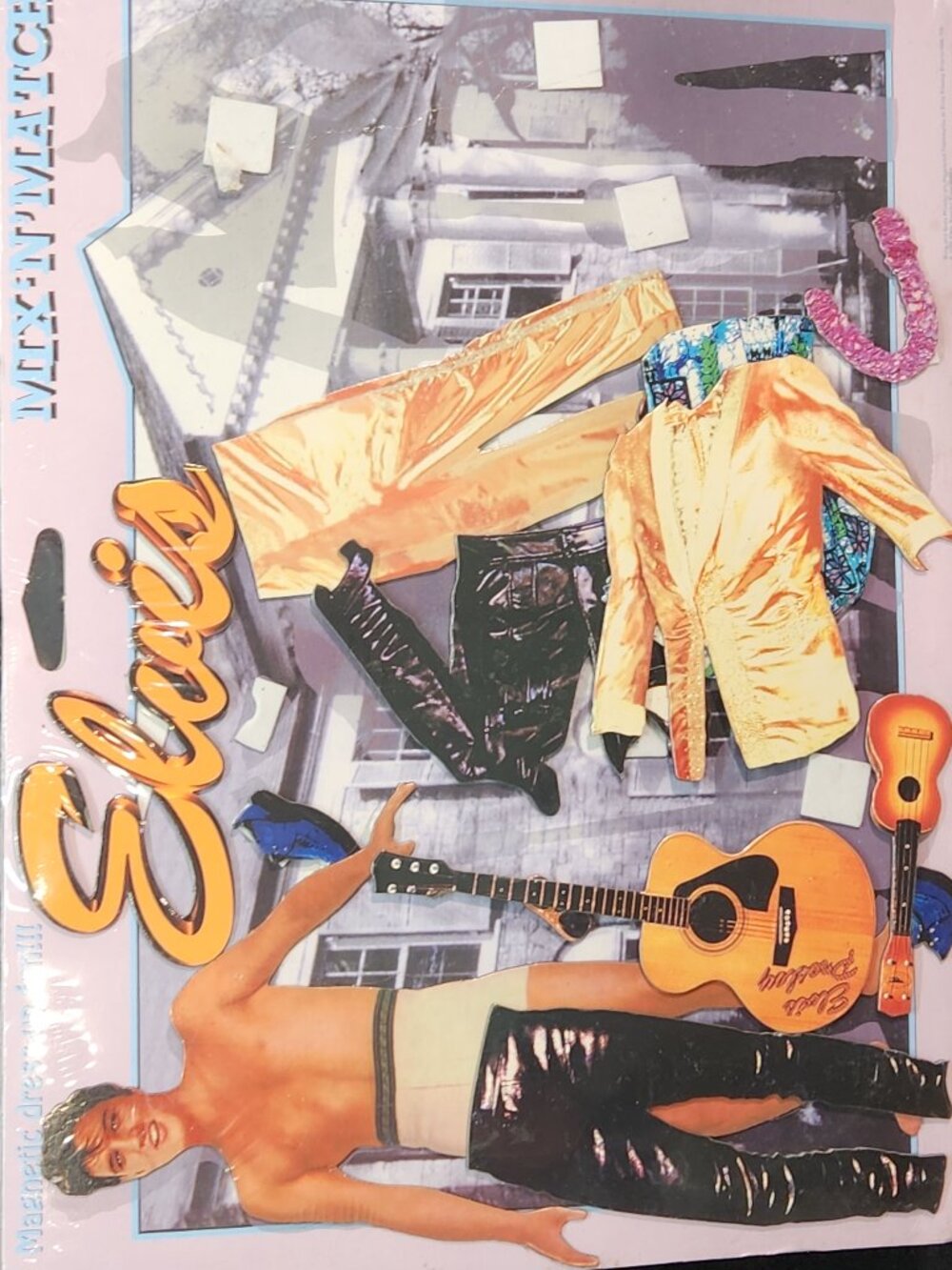 Vintage Elvis Presley Magnetic Dress-Up Set (ATA-BOY, 2000s)